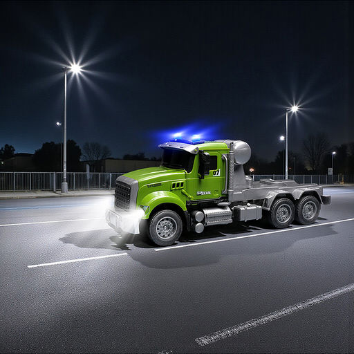 Машина "Военный грузовик" с танком р/у 27 MHz, в коробке