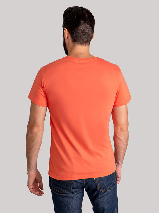 Футболка мужская короткий рукав GREG G145-RD-9012_R (коралл)  фото 5