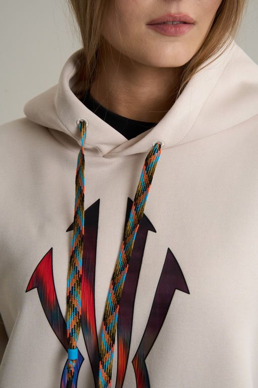 Худи Бежевый KAI Sweat Hoodie - Anta фото 7