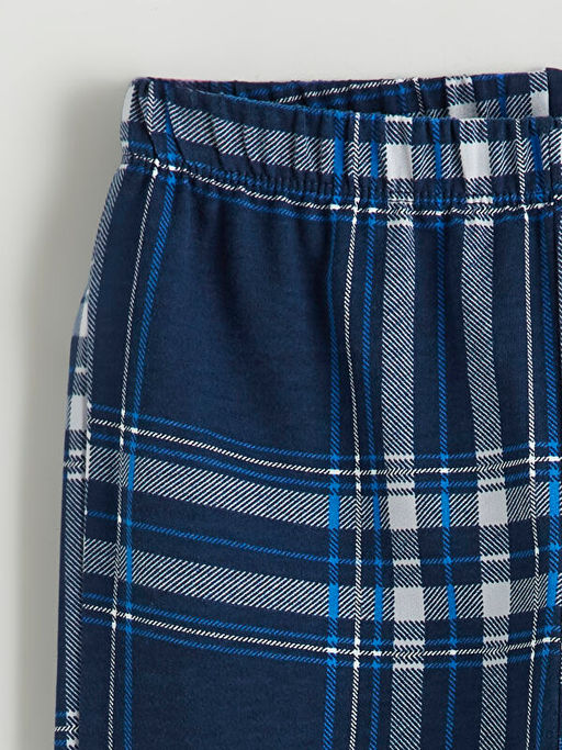 Beli Lastikli Ekose Erkek ?ocuk Pijama Alt