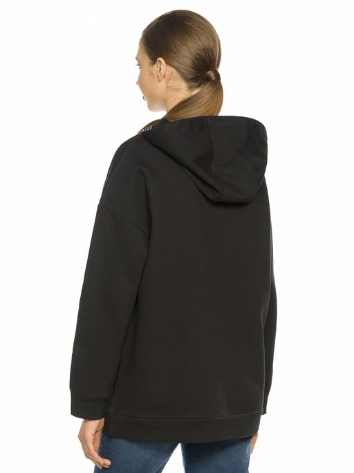 PELICAN, толстовка женская, Черный  фото 3