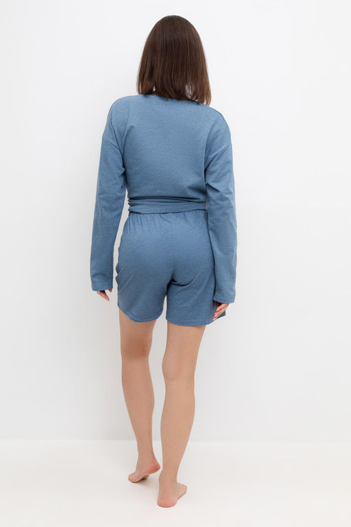 Е 40026/капитанский синий шорты жен - Very neat фото 2