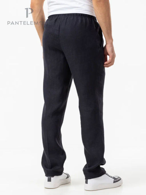 Мужские брюки льняные - Pantelemone фото 4