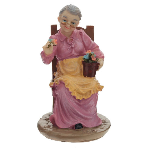 Фигурка декоративная "Бабушка/Дедушка", L10 W10 H16,5 см, 2в.