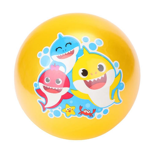 Играем вместе. Мяч "Акуленок" с наклейкой, пвх 23 см, в сетке арт.AD-9(SHARK)