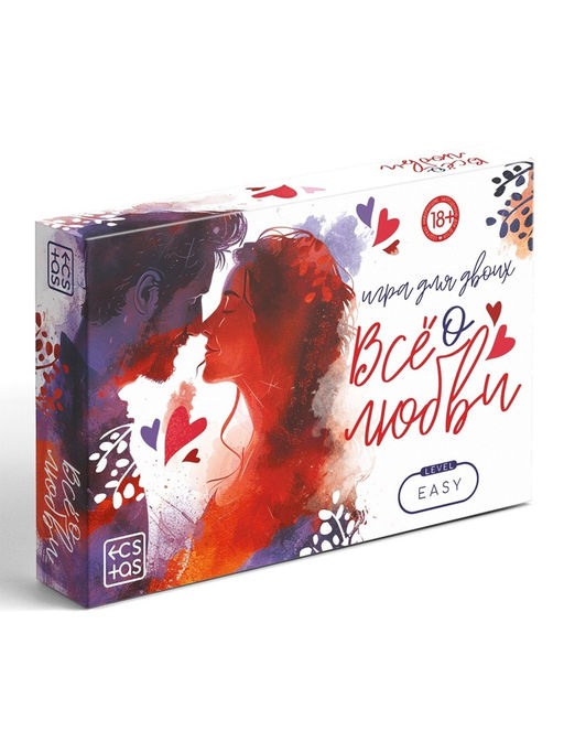 Настольная игра для пар Всё о любви, 50 карт, тест, 18+