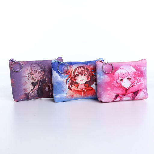 Цена за 2 шт. Кошелёк детский «Девочки», для девочки, монетница, на молнии, МИКС