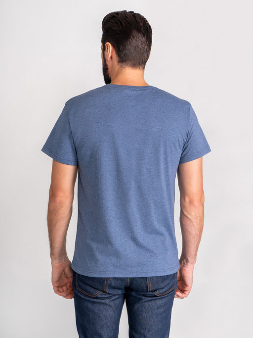 Футболка мужская короткий рукав GREG G145-RM-6012 (джинс м.)  фото 7