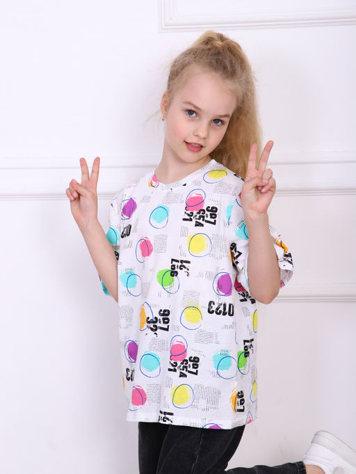 Ф037 Футболка Энни - Милаша фото 2