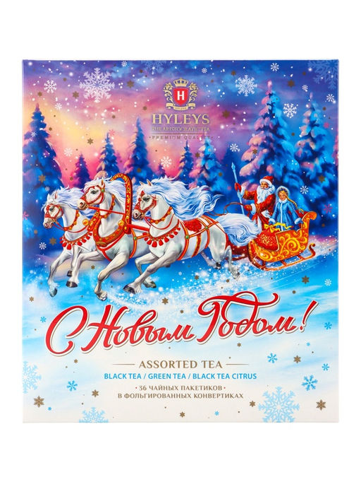 Чай Новогодняя ночь ассорти (голубой), 72 г - Simaland фото 2