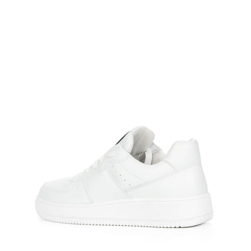 Кеды Riveri из натуральной кожи белые  фото 3