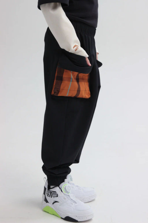 Брюки текстильные Черный - Anta sport фото 5