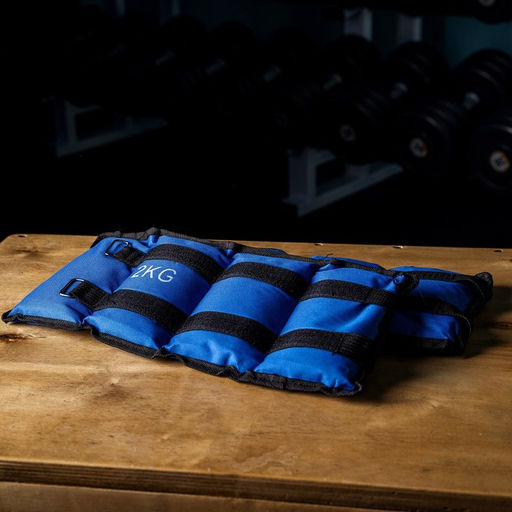 Утяжелители ONLYTOP, 2 шт. × 2 кг, цвет синий