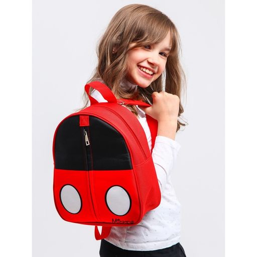 Рюкзак детский, на молнии, 23 см х 10 см х 27 см Mickey, Микки Маус и друзья - Disney фото 2