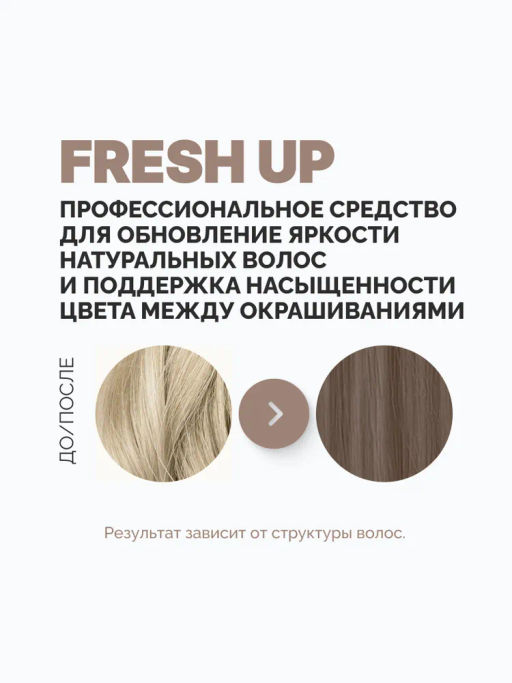 Fresh Up Бальзам оттеночный для волос обогащенный коллагеном пепельно-русый Concept 250 мл  фото 12