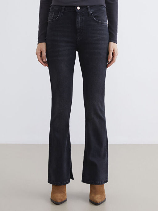 Flare Kad?n Jean Pantolon