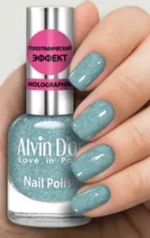 Alvin Dor (ADN-07) Лак д/ногтей Голографич. тон 720 (15мл). 12