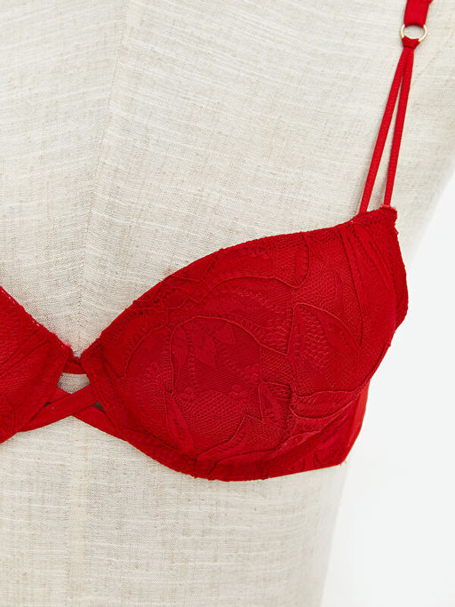 Balenli Dolgulu Dantelli Ti??rt S?tyen