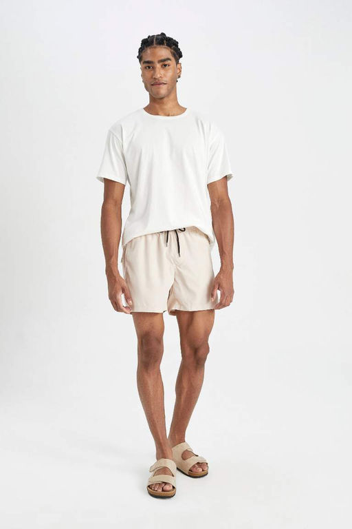 Короткие шорты для плавания на сетчатой подкладке - Defacto фото 2