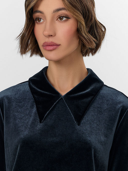 Поло женское черное - Mark formelle фото 4