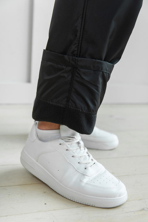 НА ФЛИСЕ утепленные ПЛАЩЕВЫЕ брюки