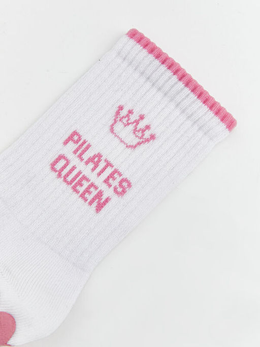 Kayd?rmaz Taban Bask?l? Kad?n Soket ?orap