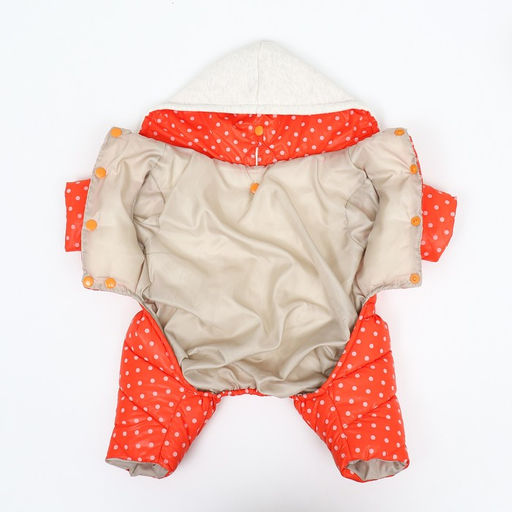 Комбинезон Для прогулки, размер 16 (ДС 36 см, ОГ 46 см, ОШ 35 см), оранжевый - Simaland фото 9