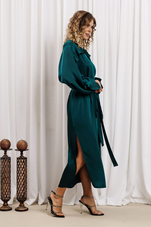 Платье Gizart 5432 морская волна