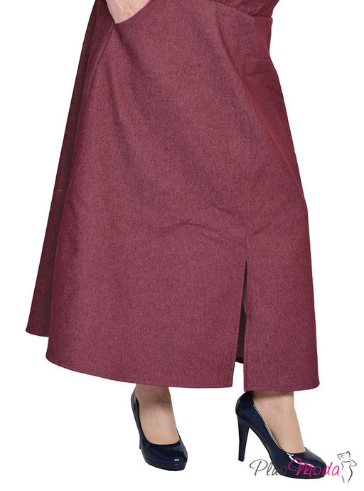 Юбка Модель №1483 размеры 44-84 - Plusmoda фото 2