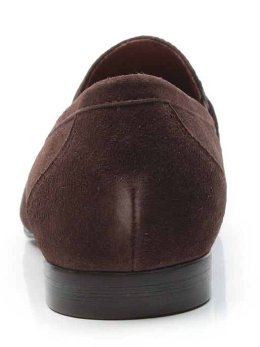 02-1912-57-72 BROWN Полуботинки мужские (натуральная замша) - Фабричный китай фото 8