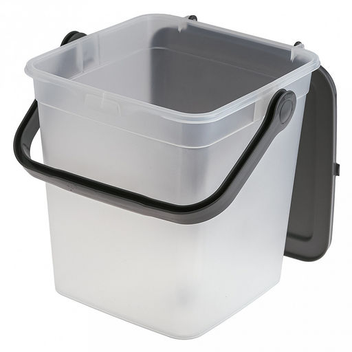 Контейнер для стирального порошка пластмассовый "Smart" 6,5л, 23,5х22х23см (Россия)