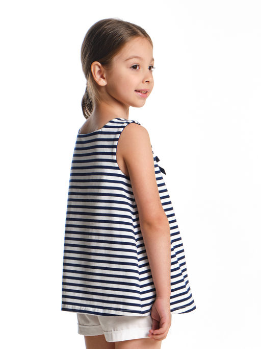 Майка для девочки UD 1447 полоса - Mini maxi фото 2