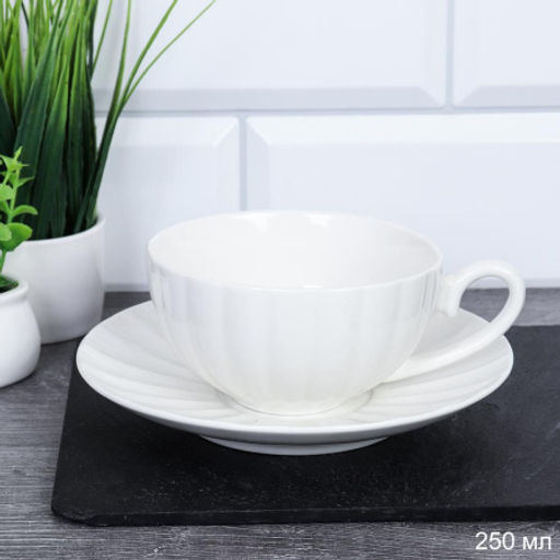 Чайный набор 2 предмета 230 мл / RF-300 /уп 24/