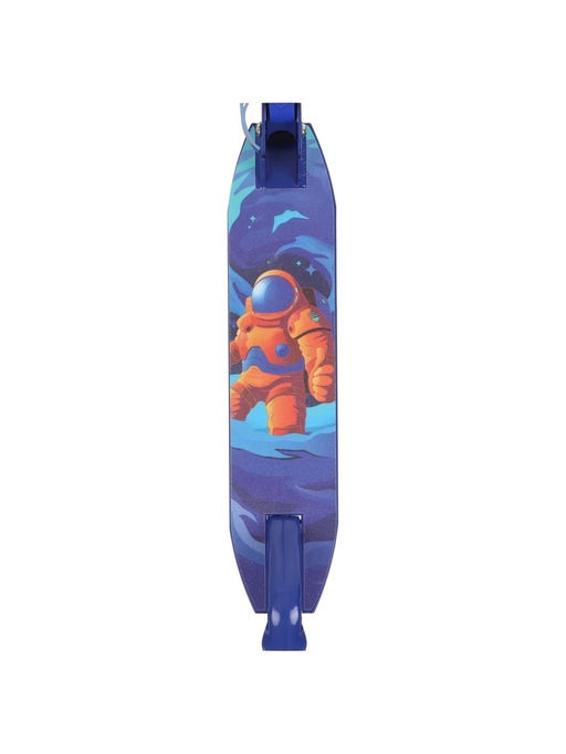 Самокат городской GRAFFITI Comfort 120, складной, колёса PU 120 мм, ABEC 7 Carbon, синий