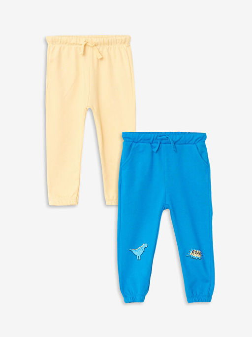 Beli Lastikli Erkek Bebek E?ofman Alt 2li