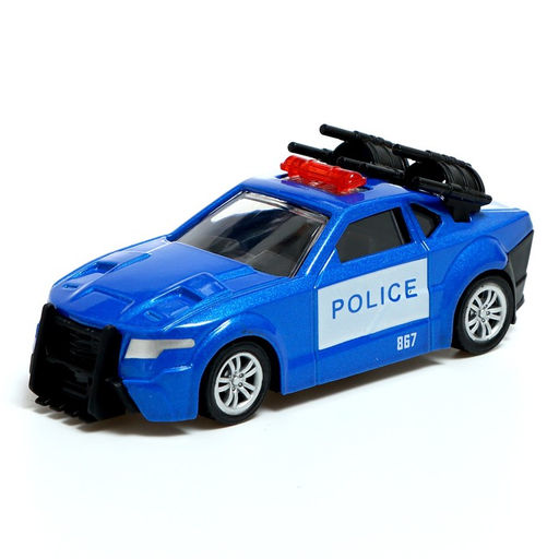 Машина металлическая Гоночная, инерция, МИКС - Simaland фото 4