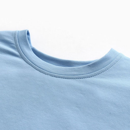 Футболка женская MINAKU: Casual Collection, голубая, размер 42