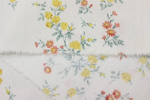Сатин Канти - цветочные дорожки, (комп), ш.2.35м, хлопок-100%, 120гр/м.кв - Купава фото 4