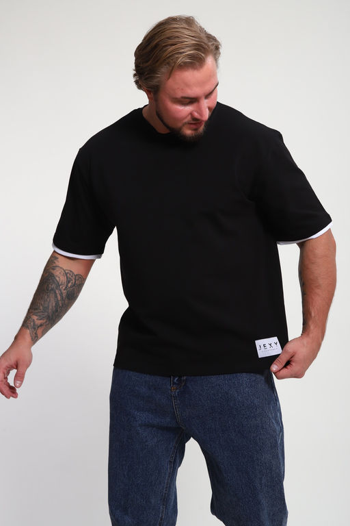 Футболка унисекс с обтачкой ФМЖ-01