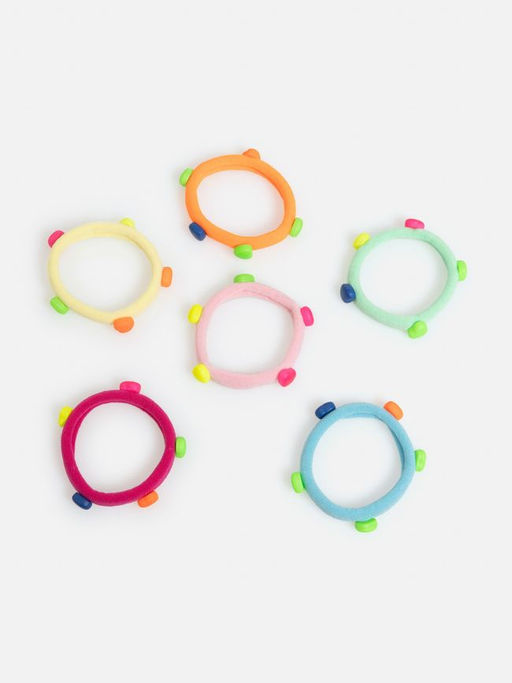 ACOOLA / Набор из 6 резинок для волос дет. Muno цветной  фото 2