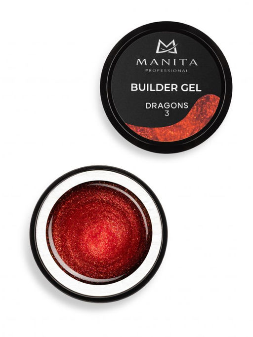Manita Professional Гель моделирующий для ногтей / Builder Gel Dragons №03, 15 мл