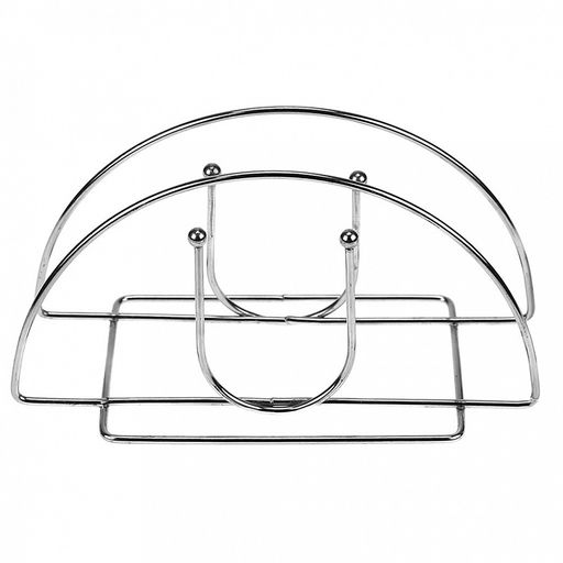 Салфетница хромированная U 6х13х7,5см (Китай) - Домашняя мода фото 2