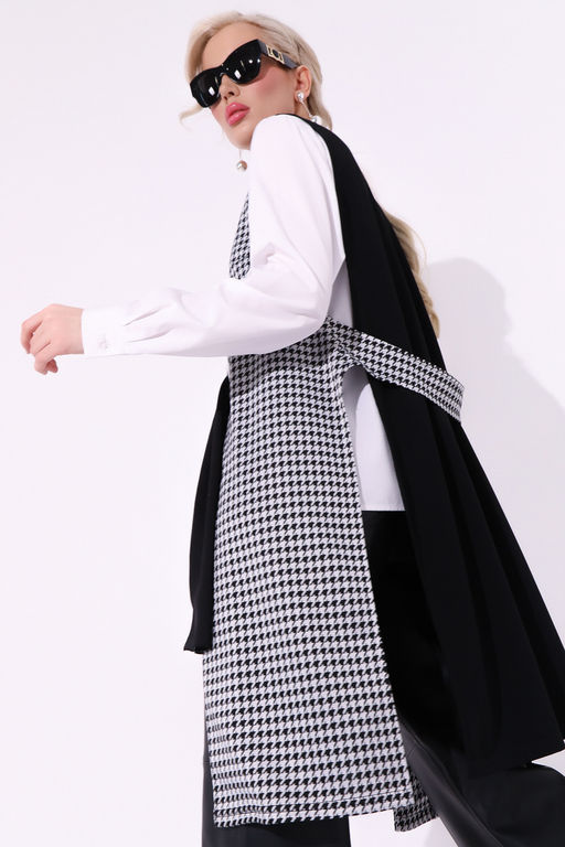 Жилет Высокая классика (лапка) - Эльза фото 3