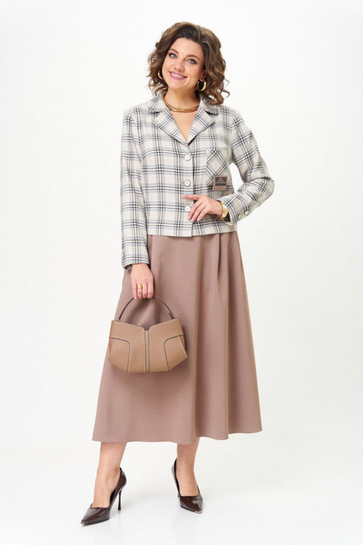 Костюм Aira Style 24-17А бежевый  фото 3