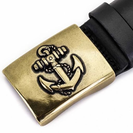 Ремень мужской кожаный ДРВ 40501-38/БЧ - Sergio valentini фото 5