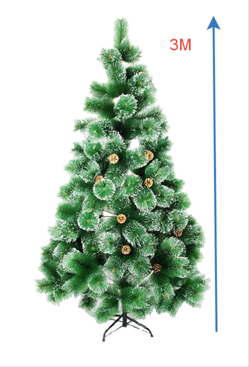 Сосна заснеженная новогодняя, ёлка 300 см - 1000 деталей фото 10