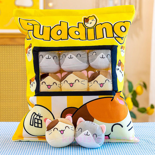 Подушка Cat pudding - Купи слона фото 3