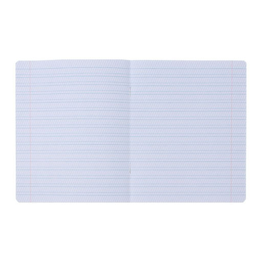 Комплект тетрадей из 10 штук 12 листов в частую косую линию Однотонная Новая Школьная, обложка мелованная бумага, ВД-лак, блок офсет - Calligrata фото 2