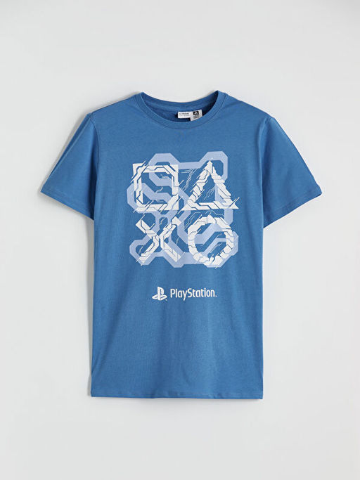 Erkek ?ocuk PlayStation Bask?l? ?ortlu Pijama Tak?m?