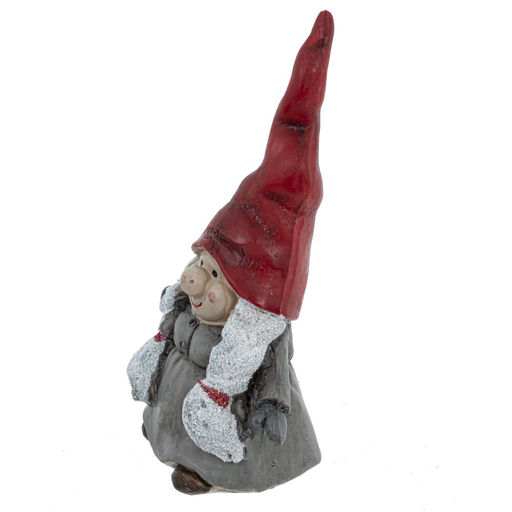Фигурка декоративная "Гном",L6 W5 H14 см, 2в.